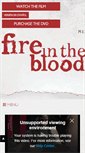 Mobile Screenshot of fireintheblood.com